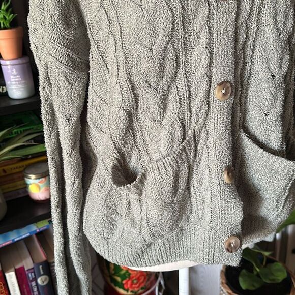 Jessica Simpson Size Medium Pistachio Green cardigan - Picture 5 of 7